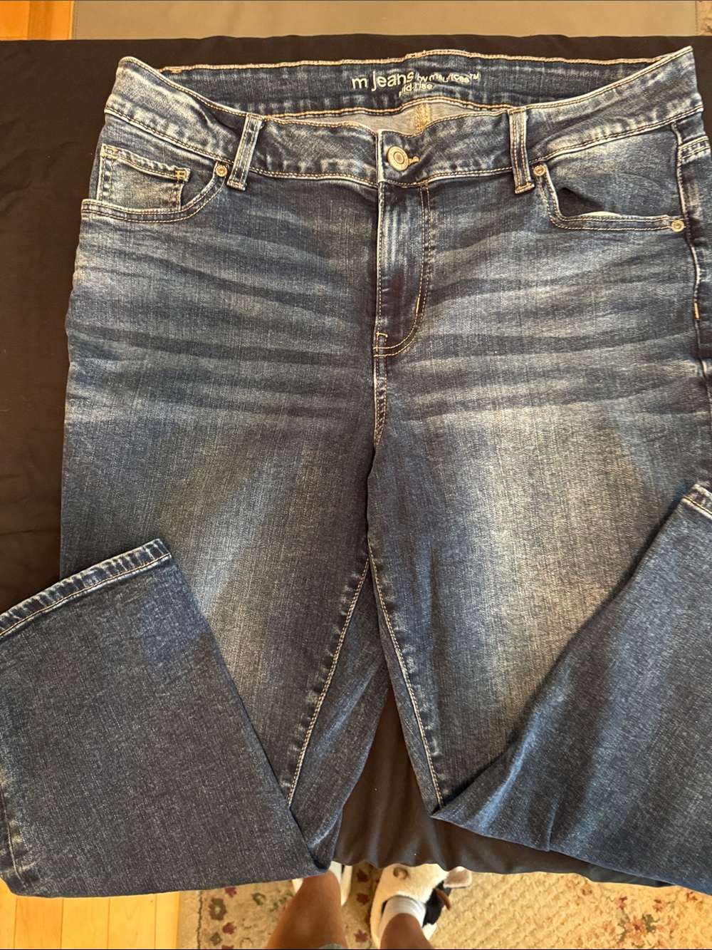 Maurices Blue Straight Leg Jeans